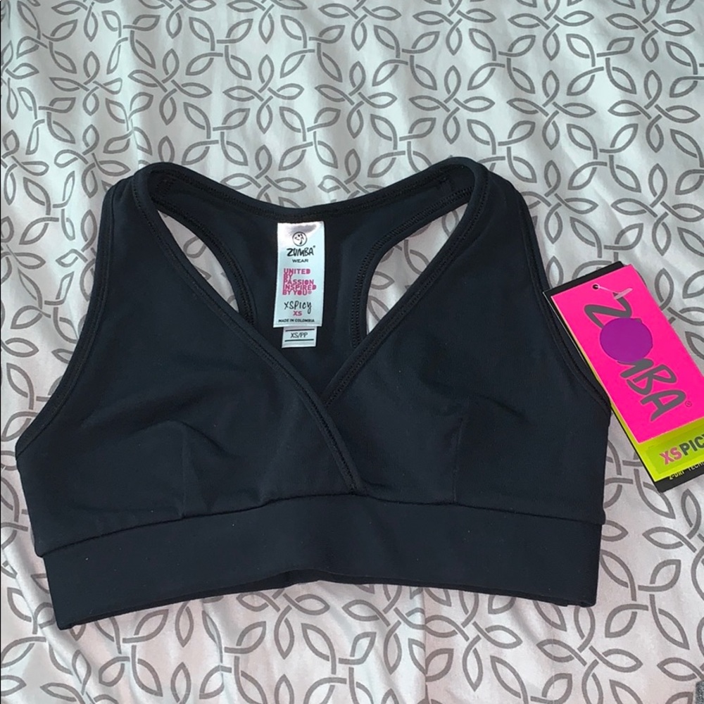 Zumba Wear V- Neck Bra